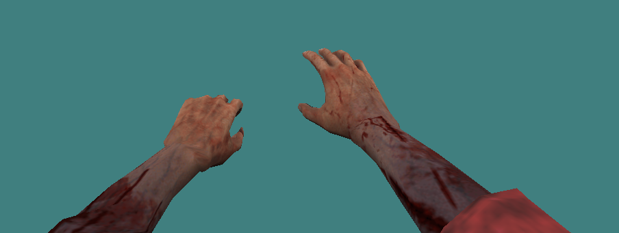 Zombie Knife #192 - clean zombie hands/claws viewmodel preview