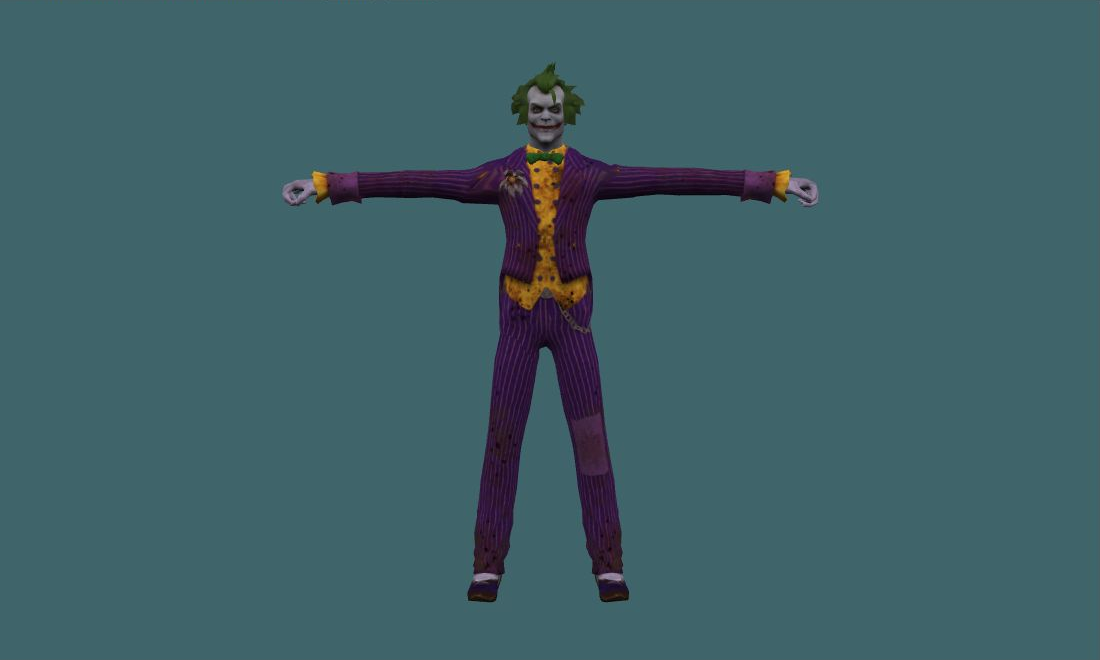 Joker - Human Model - front - GoldSrc Studio preview