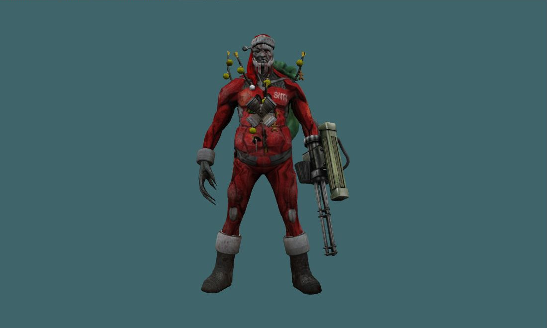 Patriarch Santa - Zombie - front - GoldSrc Studio preview