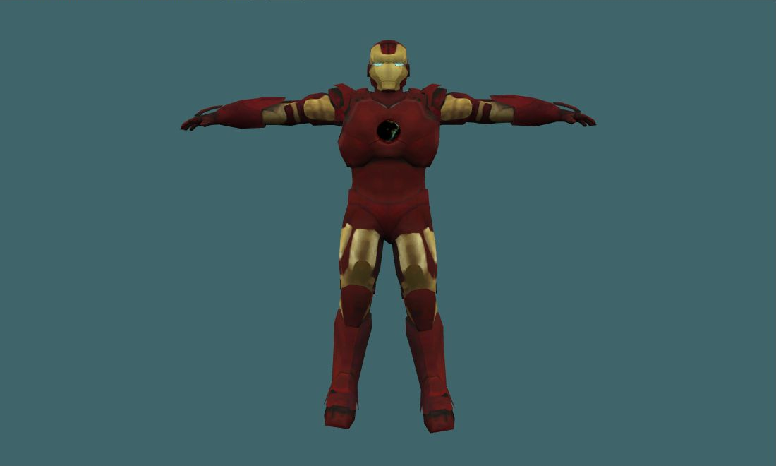 IronG - Human Model - front - GoldSrc Studio preview