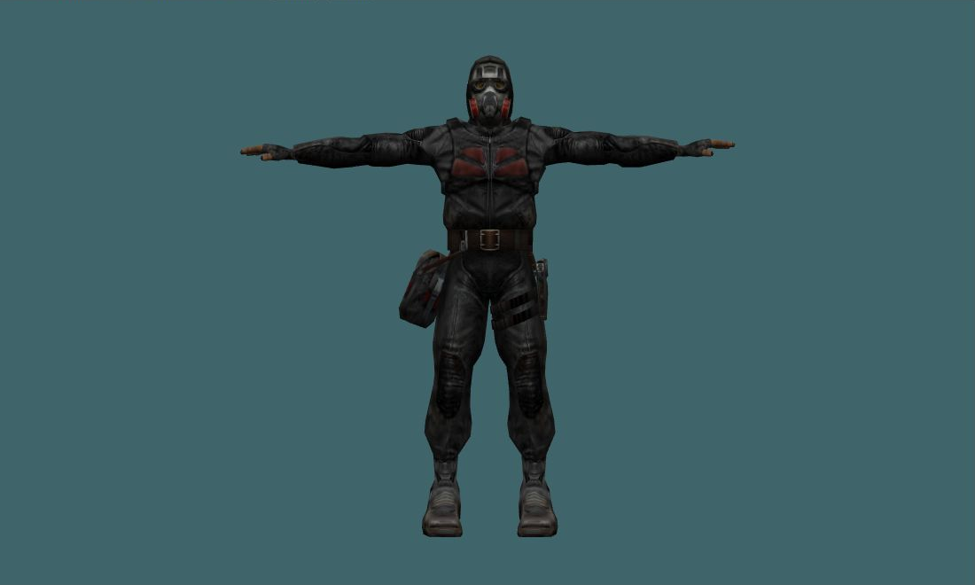Dolg - Human Model - front - GoldSrc Studio preview