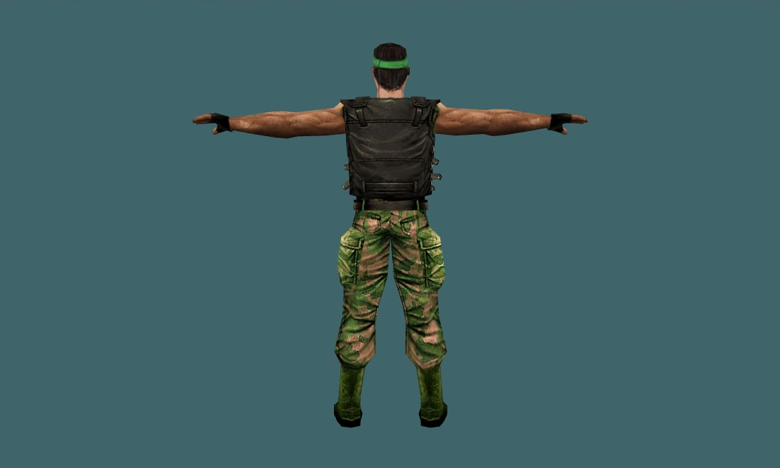 Green T Pack — guerilla — Human Model — photo 2