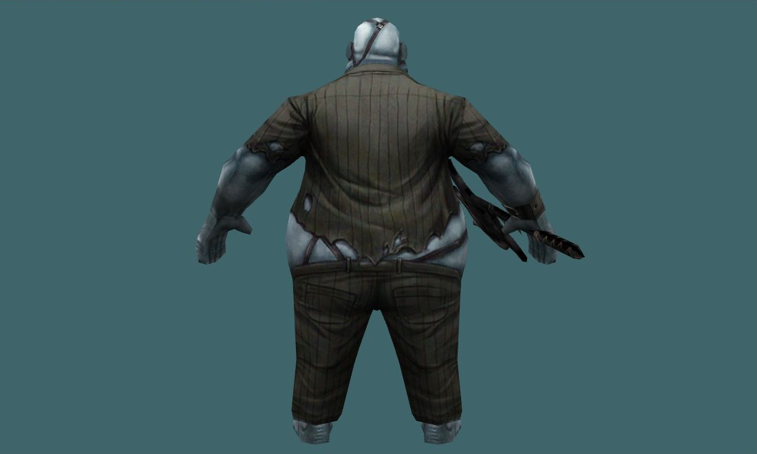 Heavy Master - Zombie - back - GoldSrc Studio preview
