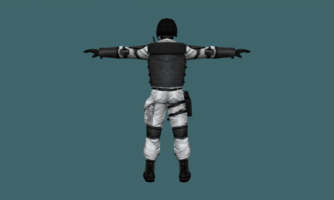 Black White — gsg9 — Human Model — photo 2