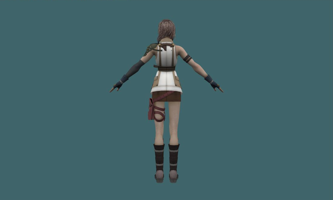 Lightning - Human Model - back - GoldSrc Studio preview