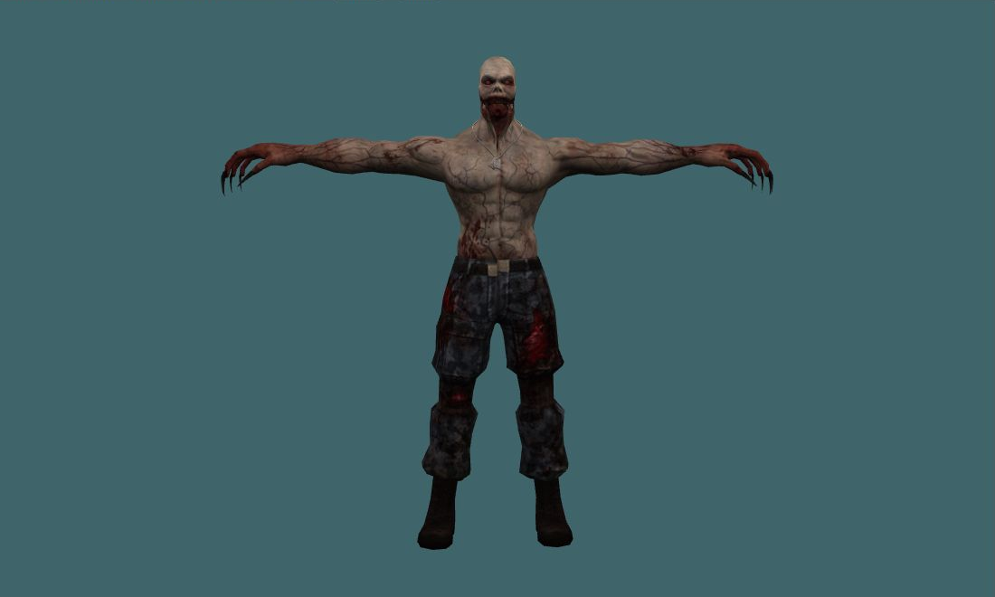 Bloodsucker Zen - Zombie - front - GoldSrc Studio preview