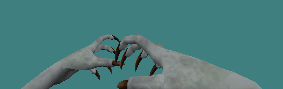 Zombie Knife #255 - clean zombie hands/claws viewmodel preview