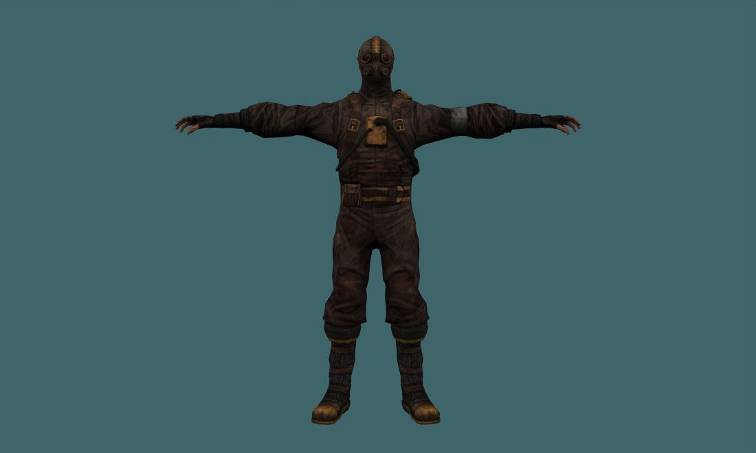 Steampunk - Human Model - front - GoldSrc Studio preview