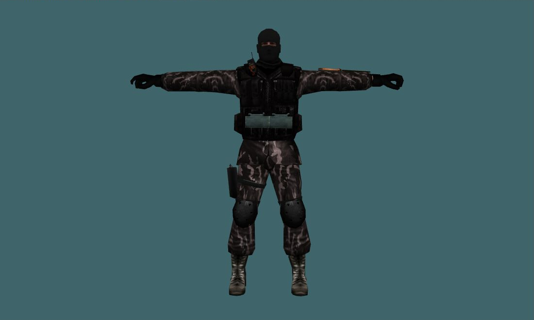 spetsnaz - Human Model - front - GoldSrc Studio preview