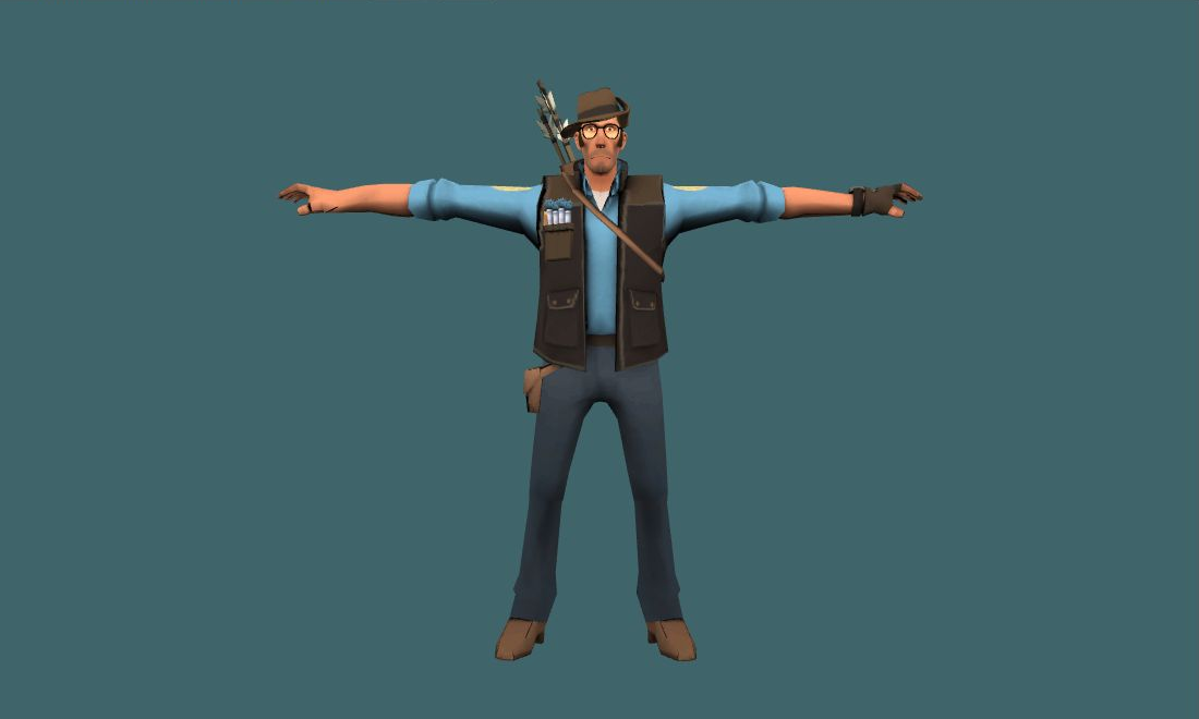 TF2 models pack for CS 1.6 — gsg9 — Human Model — photo 1