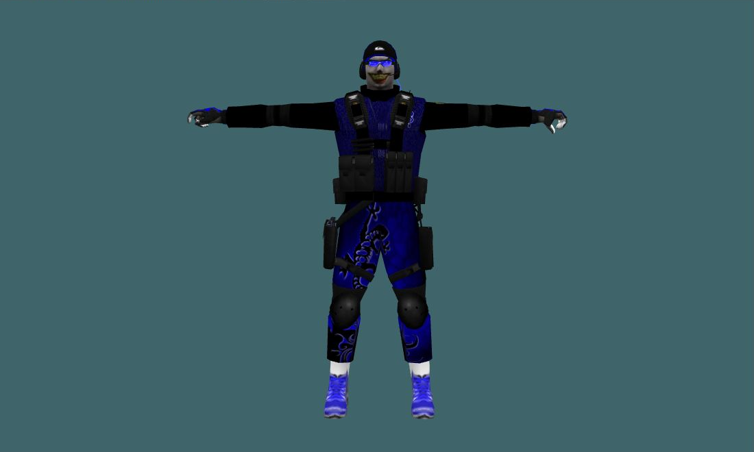 Perfect Supreme - Human Model - front - GoldSrc Studio preview