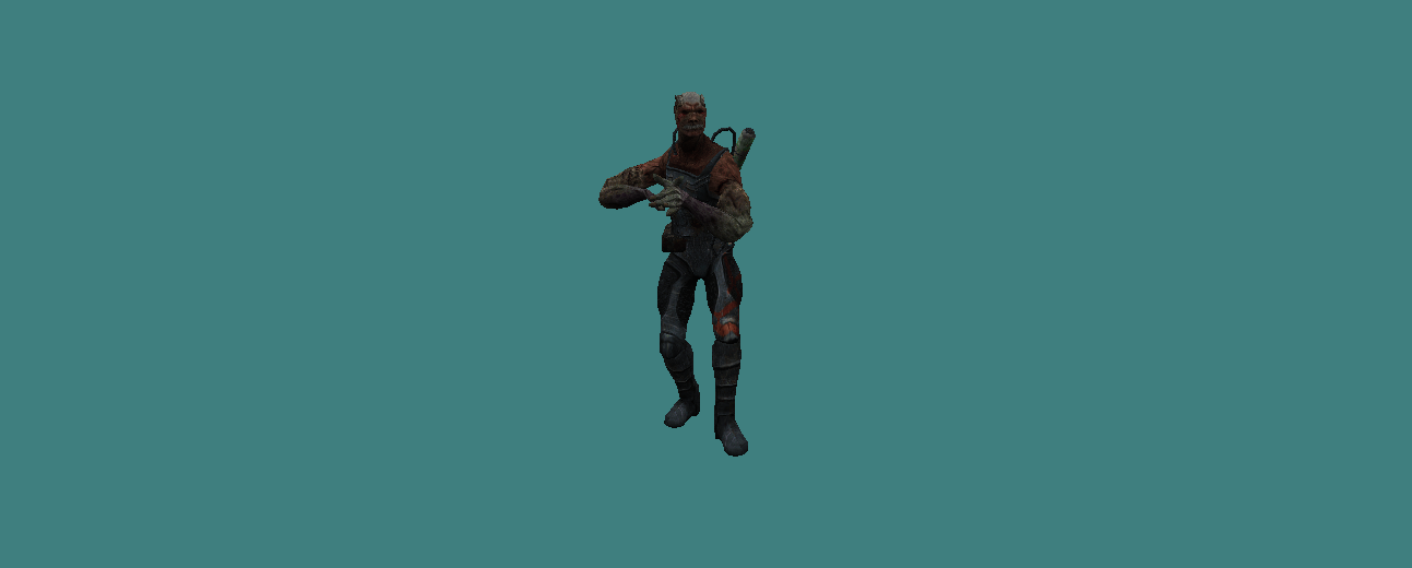 Biohazard Zombie - front viewer preview