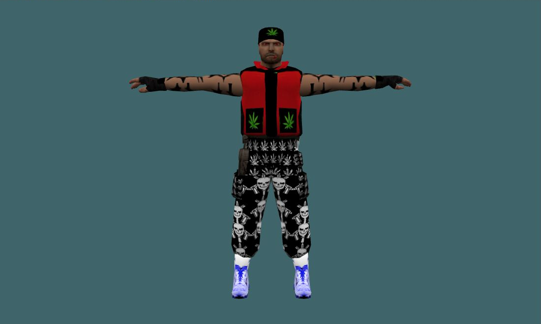 Scrake - Human Model - front - GoldSrc Studio preview
