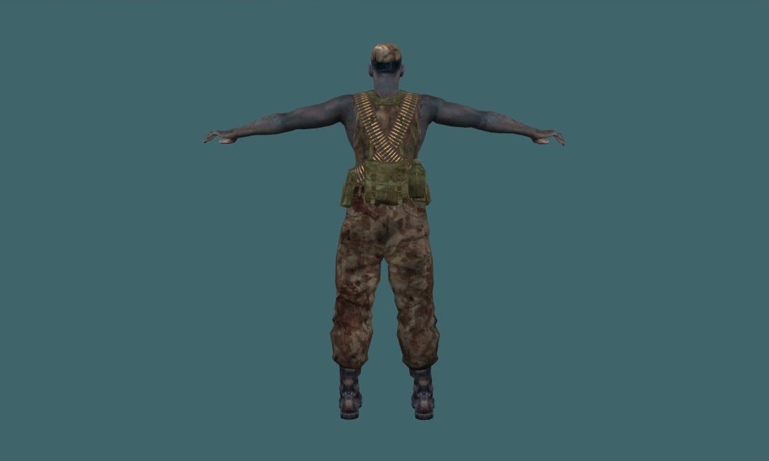 RE5 Military Majini Cap — Zombie — photo 2