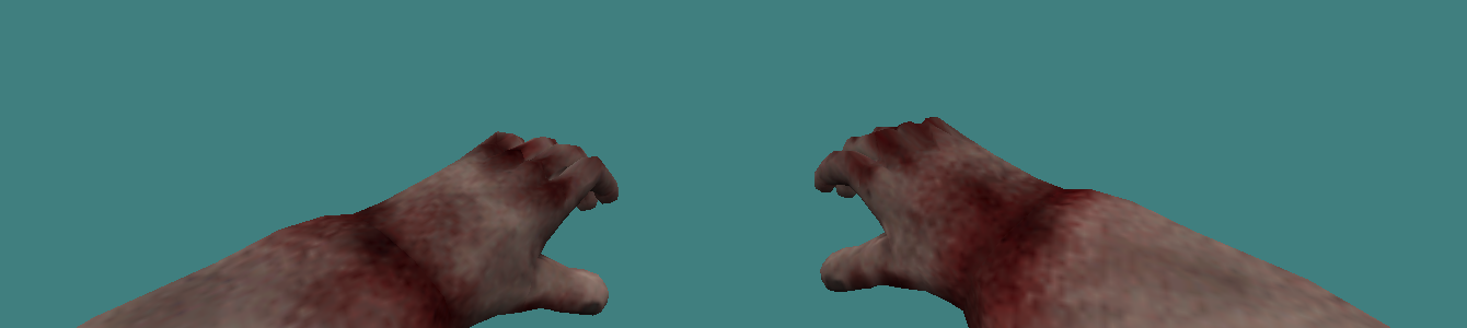 Zombie Knife #223 - clean zombie hands/claws viewmodel preview