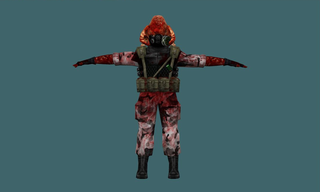 HL Grunt Team (HD) — grunt_headcrab2 — Human Model — photo 1
