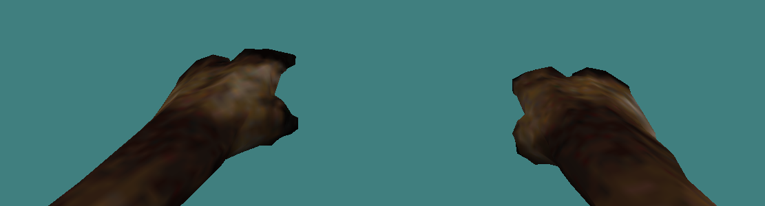 Zombie Knife #226 - clean zombie hands/claws viewmodel preview