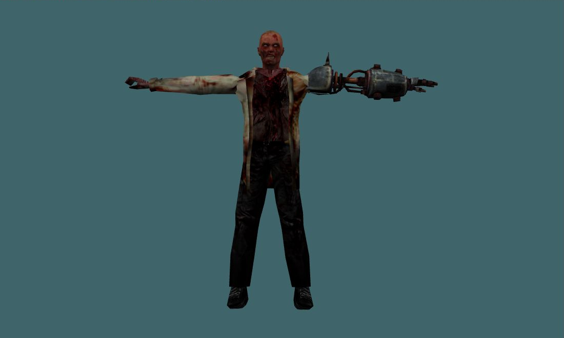 Mutant New - Zombie - front - GoldSrc Studio preview