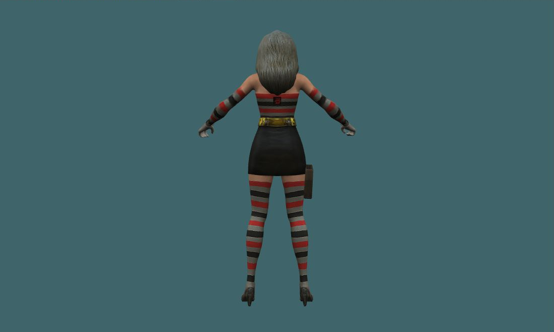 Rangda - Human Model - back - GoldSrc Studio preview