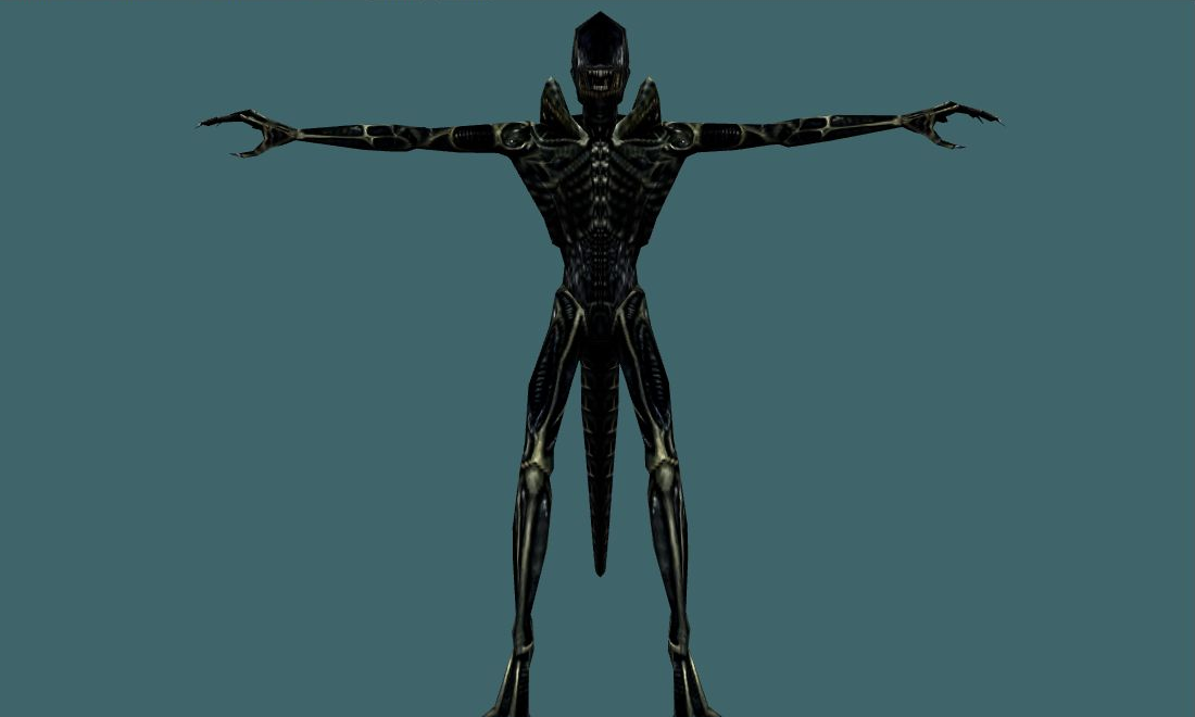 Alien - Zombie - front - GoldSrc Studio preview