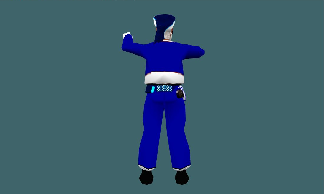 guerilla — Human Model - back - GoldSrc Studio preview