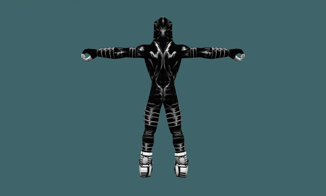 Death Blade - Human Model - back - GoldSrc Studio preview