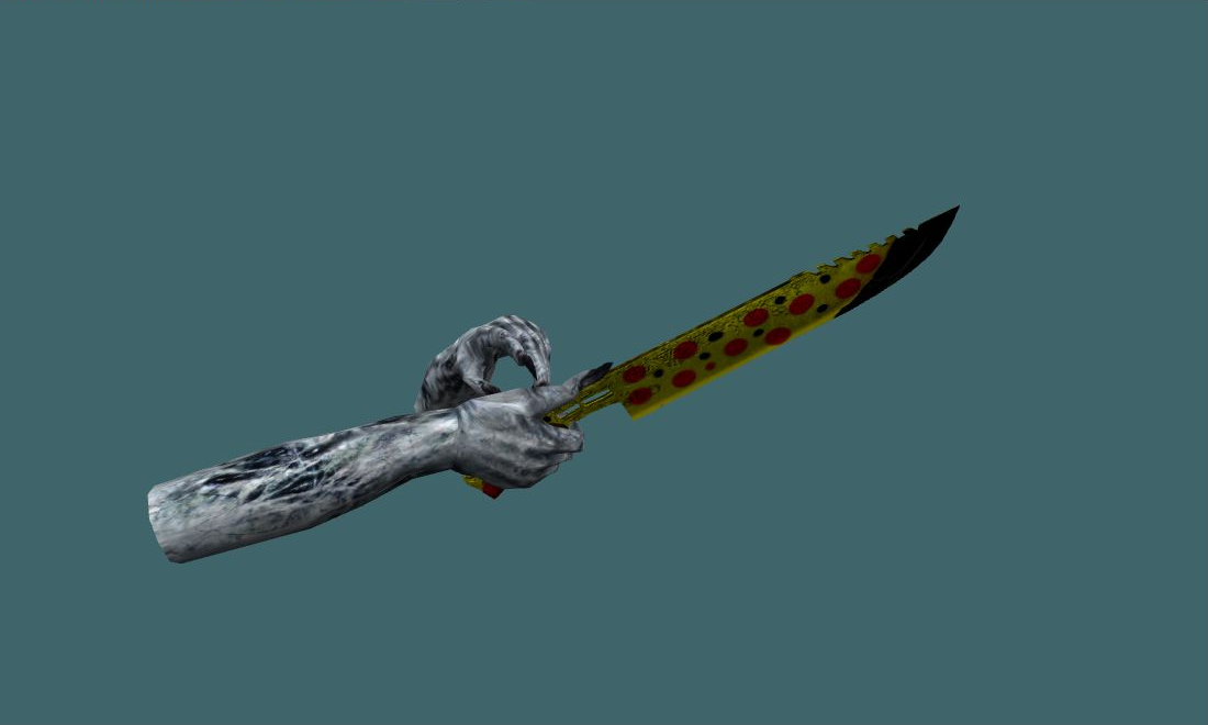 Nata Knife (Reskin) - Zombie Hands — photo 3