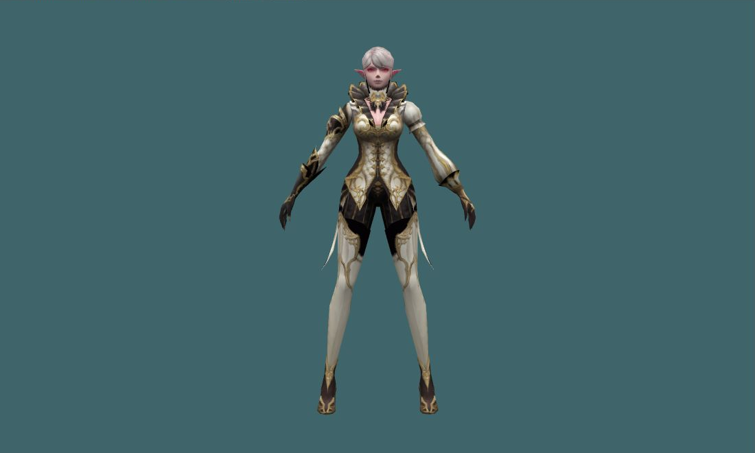 Kamael - Human Model - front - GoldSrc Studio preview