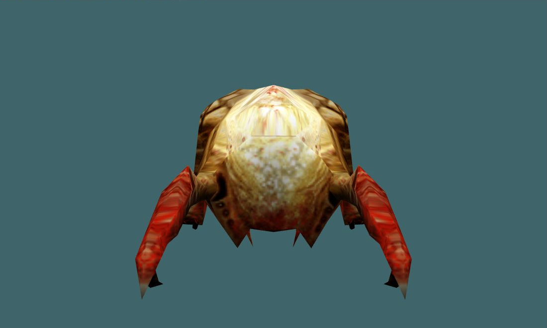 Red Headcrab - Zombie - front - GoldSrc Studio preview
