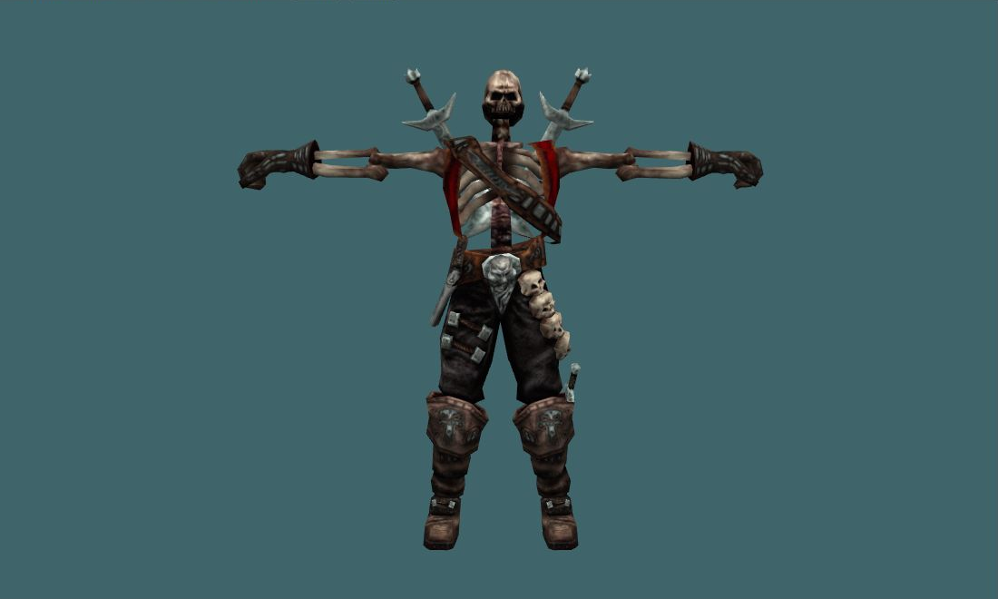 Dead Pirate - Human Model - front - GoldSrc Studio preview