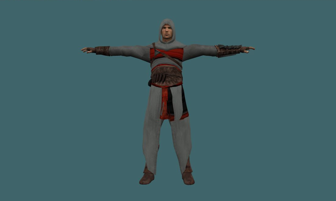 Altair (Remake) - Human Model - front - GoldSrc Studio preview