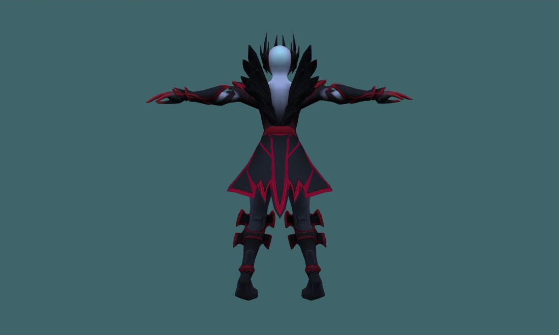Vengeful - Human Model - back - GoldSrc Studio preview