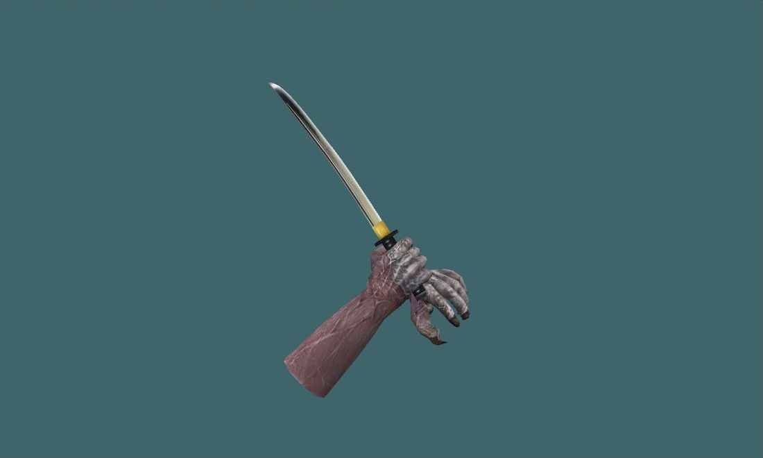 Nemesis Katana - Zombie Hands — photo 3