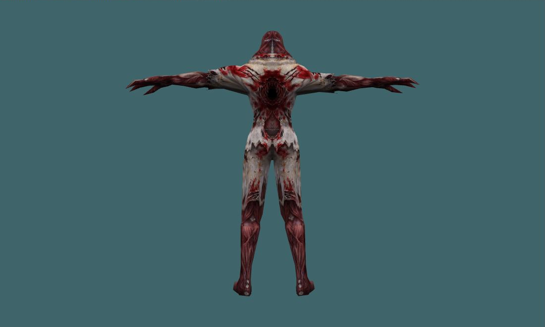 Regular (Remake) - Zombie - back - GoldSrc Studio preview