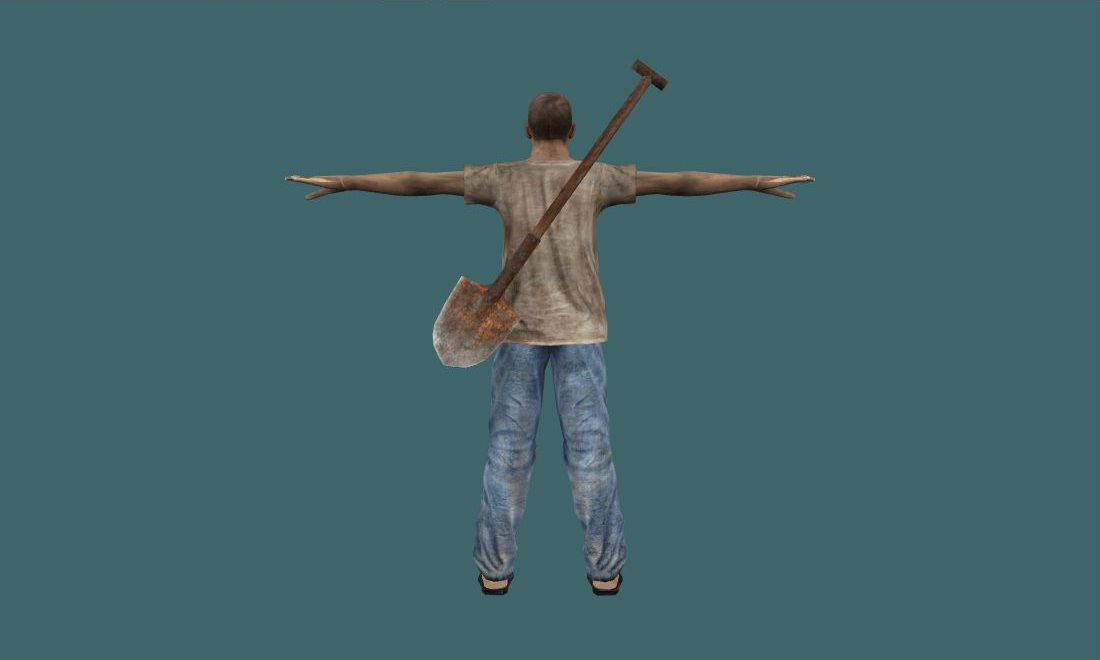 RE5 majini spade — Zombie — photo 2