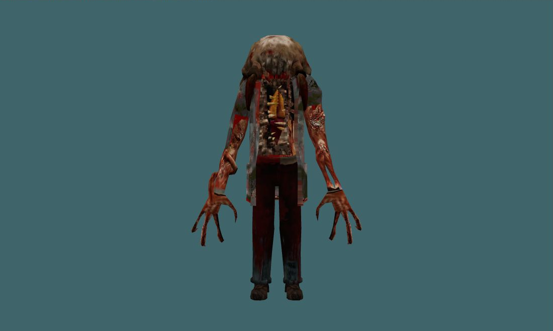 Zombie Mesa - Zombie - front - GoldSrc Studio preview