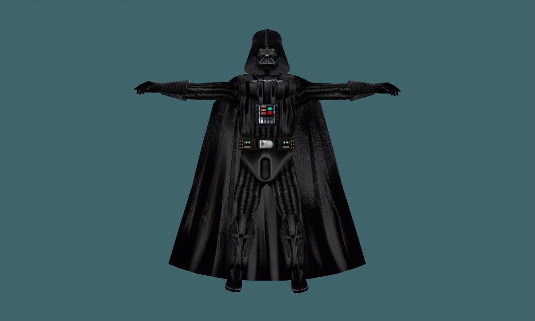 Darth Vader — Human Model - front - GoldSrc Studio preview