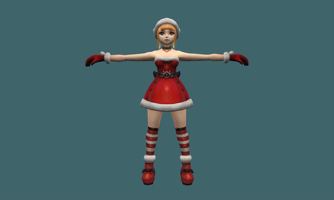 Gnom - Human Model - front - GoldSrc Studio preview