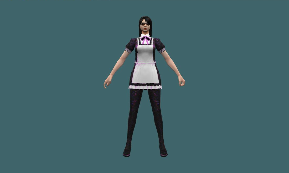 Nerdy - Human Model - front - GoldSrc Studio preview