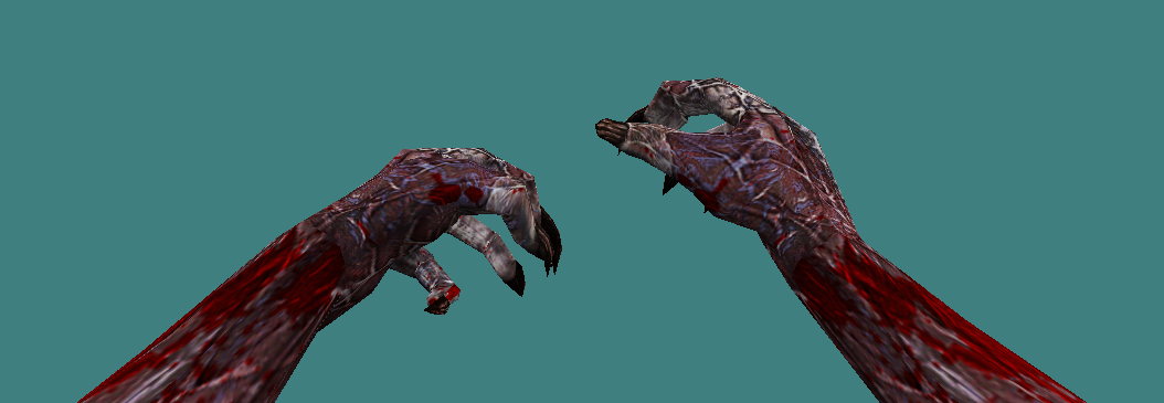 Zombie Knife #234 - clean zombie hands/claws viewmodel preview
