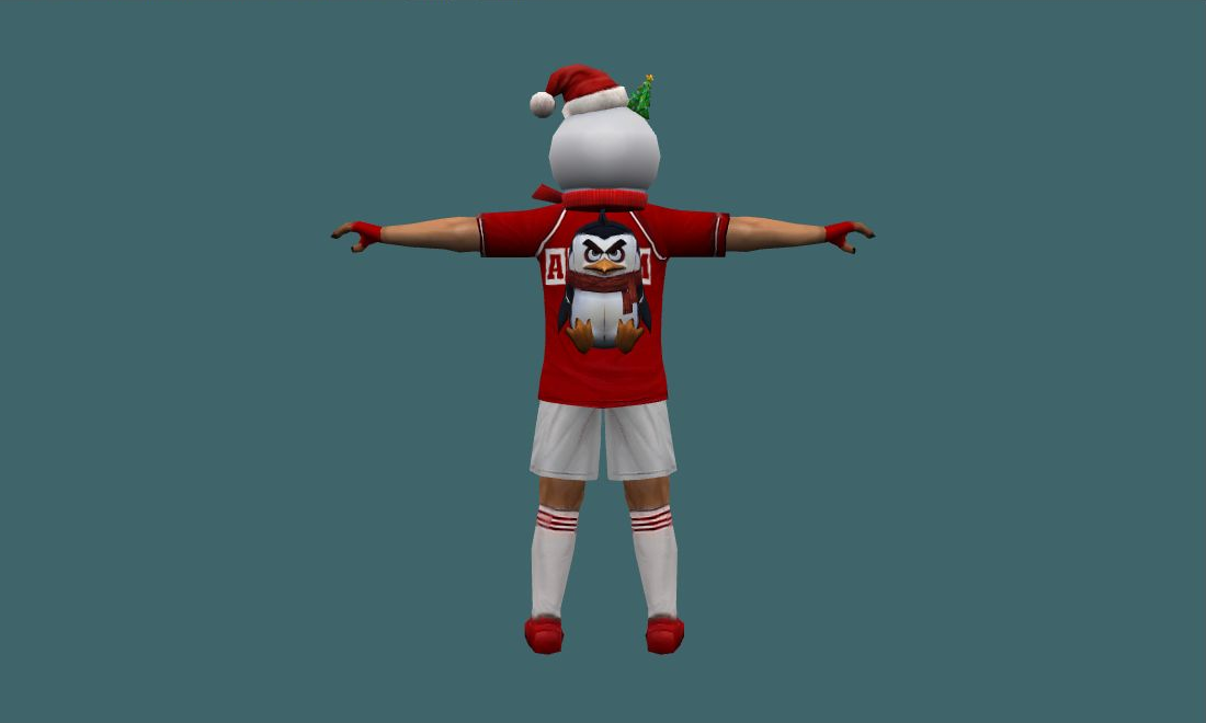 Admin Xmas - Human Model - back - GoldSrc Studio preview