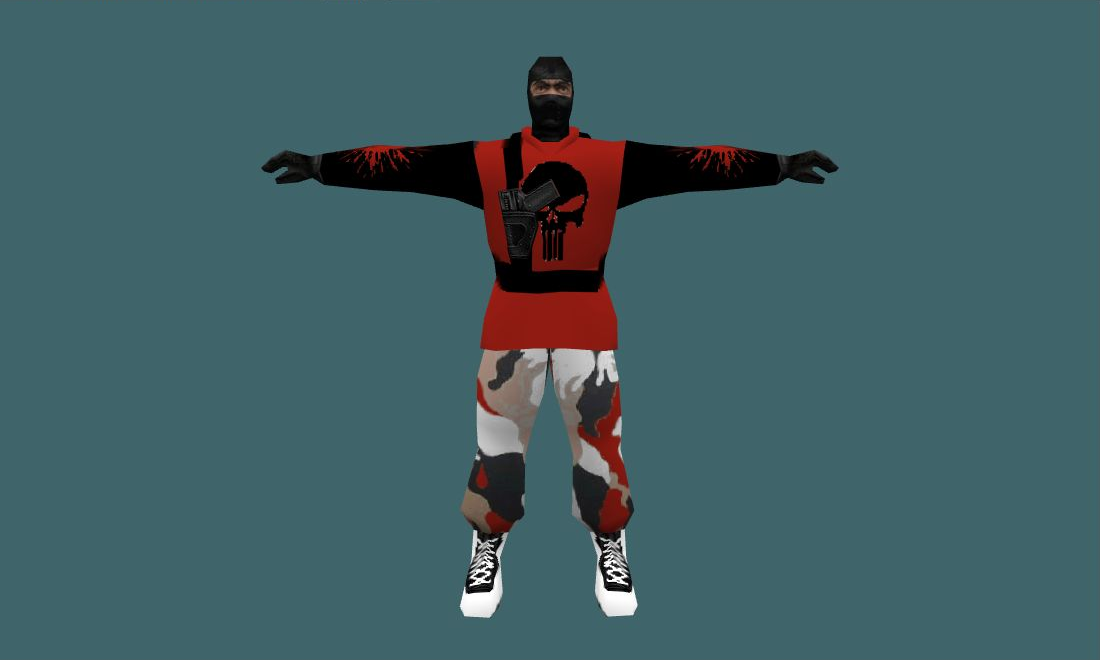 Arctic (Punisher) - Human Model - front - GoldSrc Studio preview