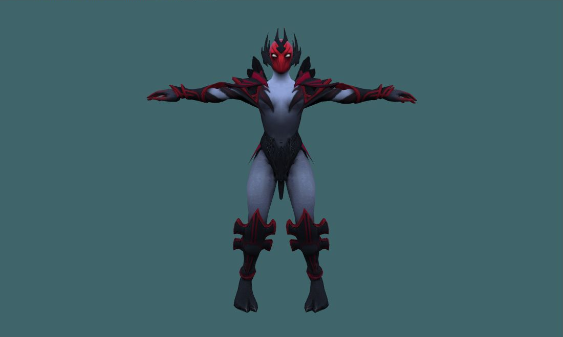 Vengeful - Human Model - front - GoldSrc Studio preview