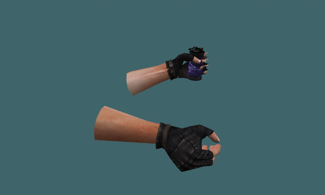 Blue Grenade - Human Grenade - front - GoldSrc Studio preview