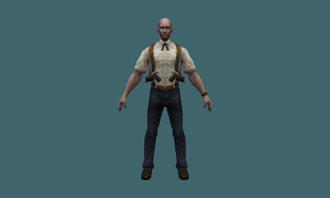 Master Craftsman Henry Stoner - Human Model - front - GoldSrc Studio preview