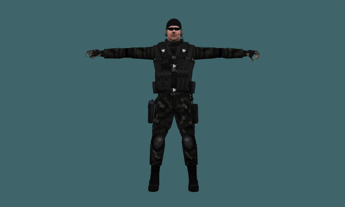 DarkSHine Alternate Pack CS: CZ — gsg9 — Human Model — photo 1