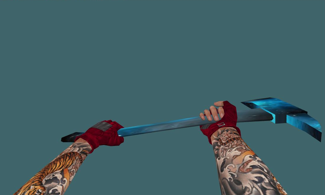 Cosmos Axe — Human Melee — photo 2