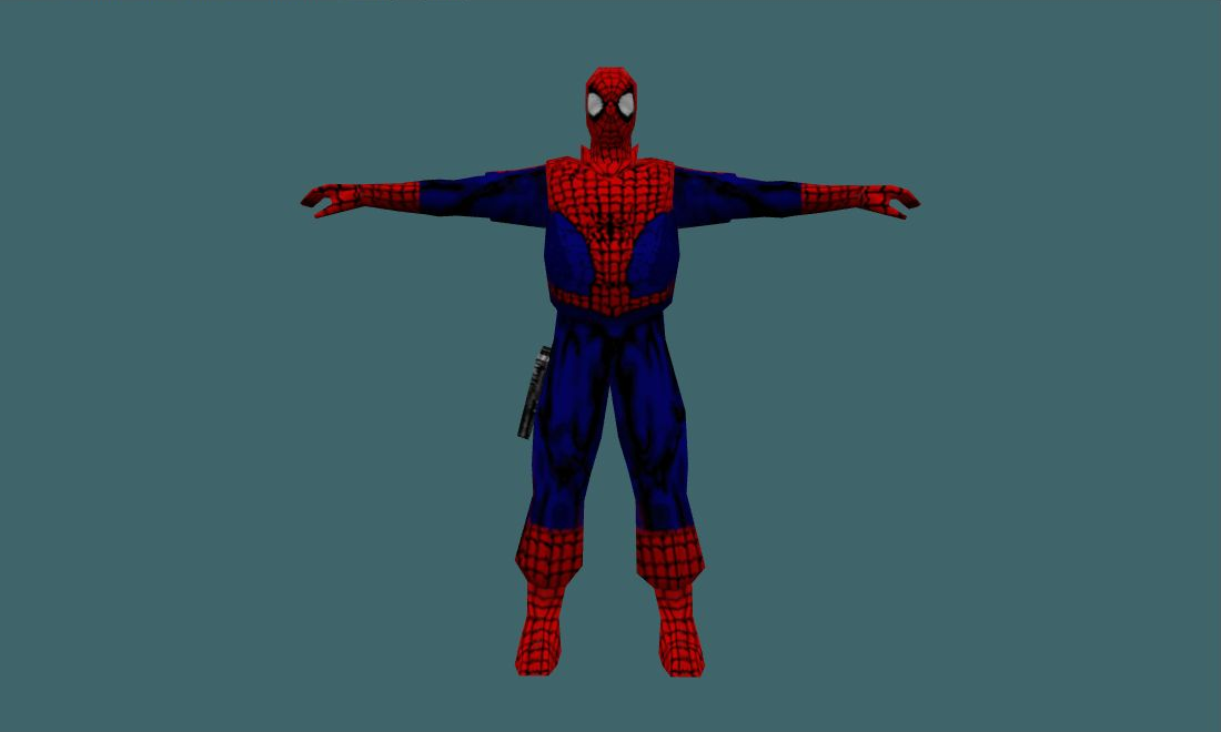 Spider-Man - Human Model - front - GoldSrc Studio preview