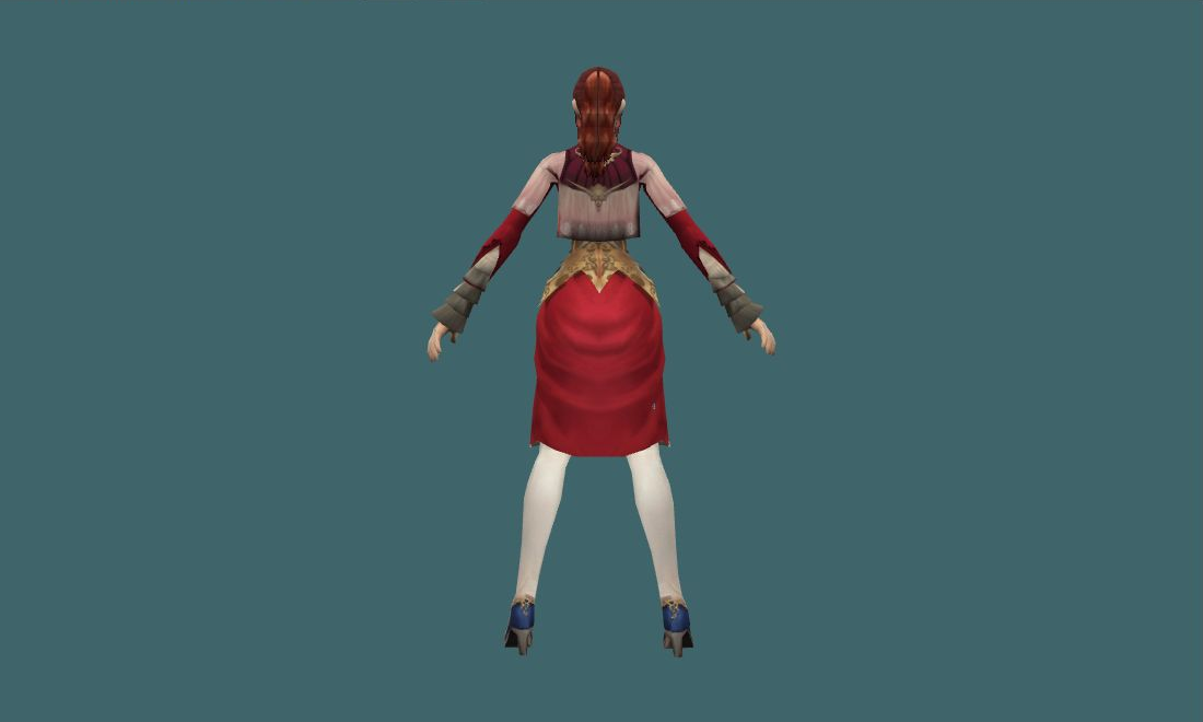 devyska - Human Model - back - GoldSrc Studio preview