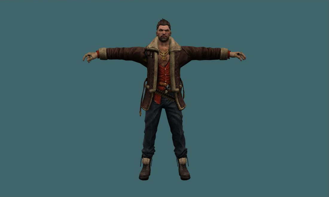 Karachenko - Human Model - front - GoldSrc Studio preview